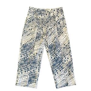 Mesmerize Snake Skin Cropped Pants Size 10